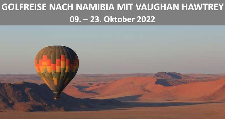 Namibia Golfreise mit Vaughan Hawtrey